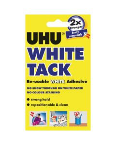 UHU White Tack Handy Pack (Pack 12) - 3-42196