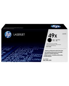 HP 49X Black High Yield Toner 6K pages for HP LaserJet 1160/1320/3390/3392 - Q5949X