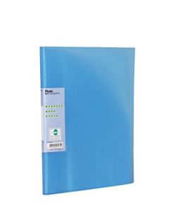 Pentel Recycology A4 Vivid Display Book 30 Pocket Blue (Pack 10) - DCF343C