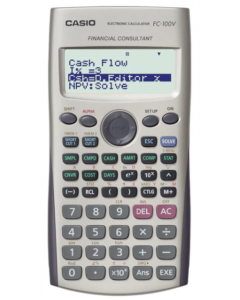 Casio FC-100V 12-digit Financial Calc