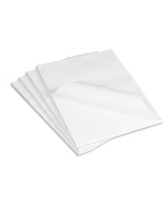 Sivine A4 Memo Pad Ruled 160 Pages White (Pack 10) - A4MEMOF