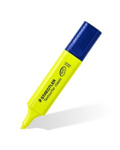 Staedtler Textsurfer Classic Highlighter Pen Chisel Tip 1-5mm Line Yellow (Pack 10) - 364-1