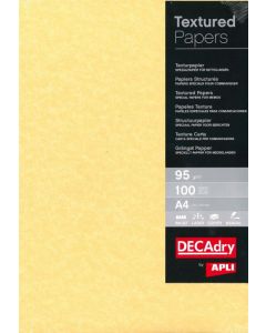 DECAdry Parchment Paper A4 95gsm Gold (Pack 100) - PCL1600