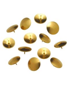 ValueX Drawing Pin 9.5mm Brass (Pack 100) - 34231