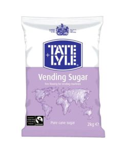 Tate & Lyle Vending Sugar 2Kg Bag For Dispensing Machines - 410340