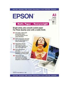 Epson A3 Matte Heavyweight Paper 50 Sheets - C13S041261