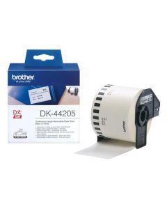 Brother Continuous Removable Paper Roll 62mm x 30m - DK44205