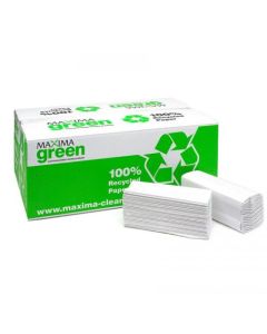 ValueX 2 Ply C Fold Hand Towels White 162 Sheets Per Sleeve (305mm x 217mm) (Pack 15 sleeves 2430 sheets) -  1104061