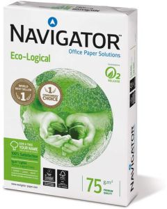 Navigator Ecological White Paper A4 75gsm (Box 5 Reams) NAVA475