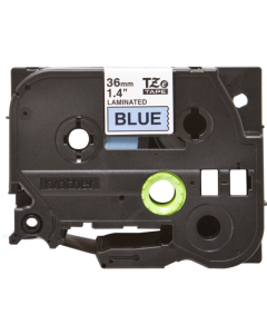 Brother Black On Blue Label Tape 36mm x 8m - TZE561