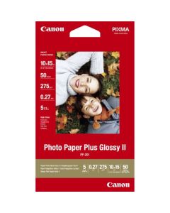 Canon PP-201 Glossy Photo Paper 10 x 15cm 50 Sheets - 2311B003