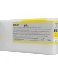 Epson T6534 Yellow Ink Cartridge 200ml - C13T653400
