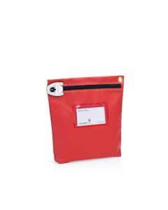 Versapak Secure Cash Bag Medium 267 x 267 x 50mm Red - CCB1-RDS