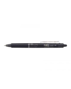 Pilot FriXion Clicker Erasable Retractable Gel Rollerball Pen 0.7mm Tip 0.35mm Line Black (Pack 12) - 229101201