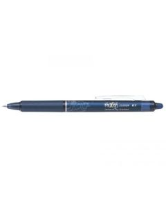Pilot FriXion Clicker Erasable Retractable Gel Rollerball Pen 0.7mm Tip 0.35mm Line Blue (Pack 12) - 229101203