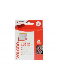 Velcro Sticky Hook Spots 19mm White (Pack 125) - RY07184
