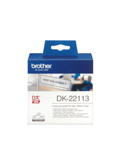 Brother Clear Film Label Roll 62mm x 15m - DK22113