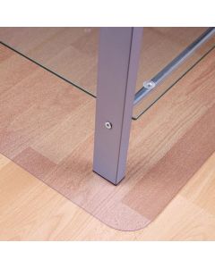 Floortex Chairmat Valuemat Phalate Free PVC for Hard Floors 120 x 75cm Transparent UFR127517EV