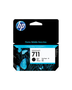 HP 711 Black Standard Capacity Ink Cartridge 38 ml - CZ129A