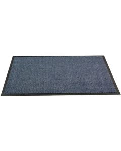 Doortex Advantagemat Dirt Trapping Mat for Indoor Use 100% Polypropylene Fibres Anti Slip Vinyl Backing 60 x 90cm Blue UFC46090DCBLV