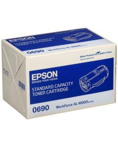 Epson 690 Black Standard Capacity Toner Cartridge 2.7k pages - C13S050690