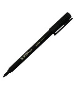 ValueX OHP Pen Permanent Fine 0.4mm Line Black (Pack 10) - 742401