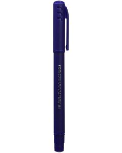 ValueX Fineliner Pen 0.4mm Line Liquid Ink Blue (Pack 12) - 723003