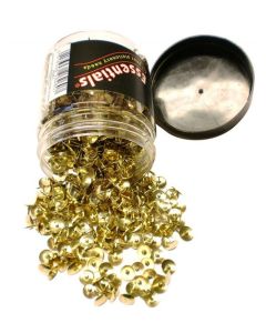 ValueX Drawing Pin 9.5mm Brass Tub (Pack 1200) - 26261