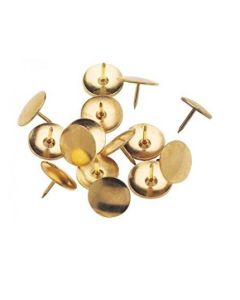 ValueX Drawing Pin 9.5mm Brass (Pack 10 x 150) - 26251
