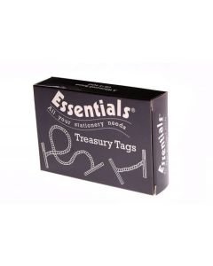ValueX Treasury Tag Plastic 152mm (Pack 100) - 27141/10