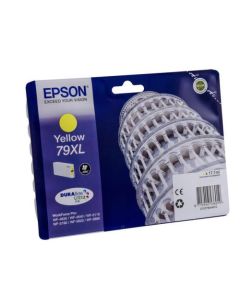 Epson 79XL Tower of Pisa Yellow High Yield Ink Cartridge 17ml - C13T79044010