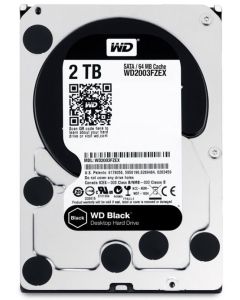 Western Digital Black 2TB SATA 6Gbs 7200 RPM 64MB Cache 3.5 Inch Internal Hard Disk Drive
