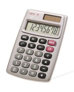 ValueX 510 8 Digit Pocket Calculator Grey - 10274