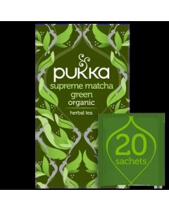 Pukka Tea Supreme Matcha Green Envelopes (Pack 20) 5060229012005