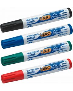 Bic Velleda 1701 Whiteboard Marker Bullet Tip 1.5mm Line Assorted Colours (Pack 48) - 927259