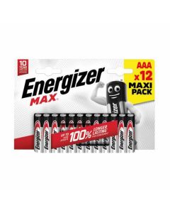 Energizer Max AAA Battery (Pack 12) - E3003323400