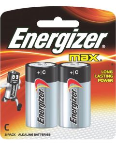 Energizer Max C Alkaline Batteries (Pack 2) - E300837800