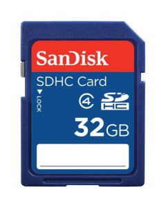 SanDisk Micro SD Card 32GB with Adaptor