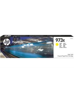 HP 973X Yellow High Yield Ink Cartridge 86ml for HP PageWide Pro 452/477 - F6T83AE