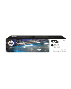 HP 973X Black High Yield Ink Cartridge 183ml for HP PageWide Pro 452/477 - L0S07AE