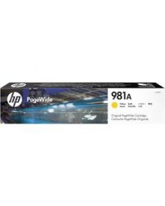 HP 981A Yellow Standard Capacity Ink Cartridge 70ml for HP PageWide Enterprise Color 556/586 - J3M70A