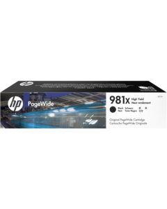 HP 981X Black High Yield Ink Cartridge 194ml for HP PageWide Enterprise Color 556/586 - L0R12A