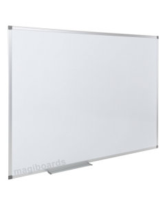 Magiboards Slim Magnetic Whiteboard Aluminium Frame 900x600mm - BC1002