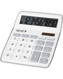 Genie 840S 10 Digit Desktop Calculator Silver - 12262