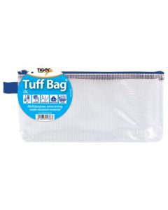 Tiger Tuff Bag Polypropylene DL 500 Micron Clear with Assorted Colour Zips - 301338