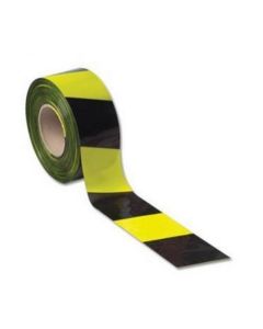 ValueX Barrier Tape 75mmx500m Yellow/Black - 006-0107