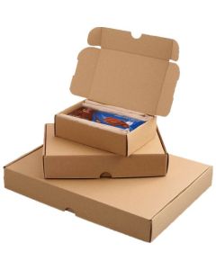Smartbox Economy Mailing Box A5 225x155x45mm Brown (Pack 25) - 211107825