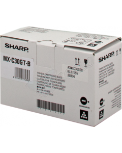 Sharp Black Toner Cartridge 6k pages - MXC30GTB