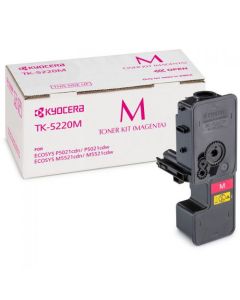 Kyocera TK5220M Magenta Toner Cartridge 1.2k pages - 1T02R9BNL1