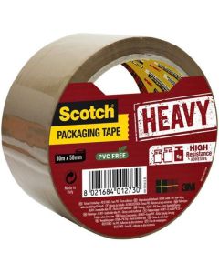 Scotch Packaging Tape Heavy Brown 50mm x 50m (Pack 1) 7100094742